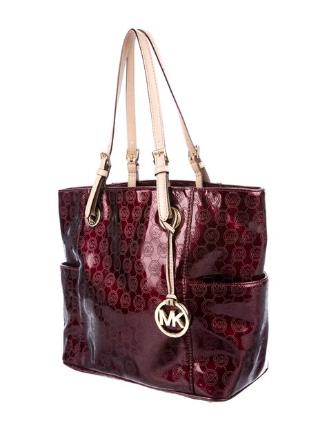 michael kors handbag model|Michael Kors patent leather bag.